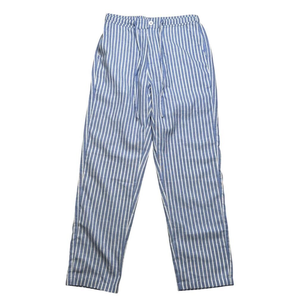 COOFANDY Striped Pants Medium Women Viscose Linen Travel Coastal Summer